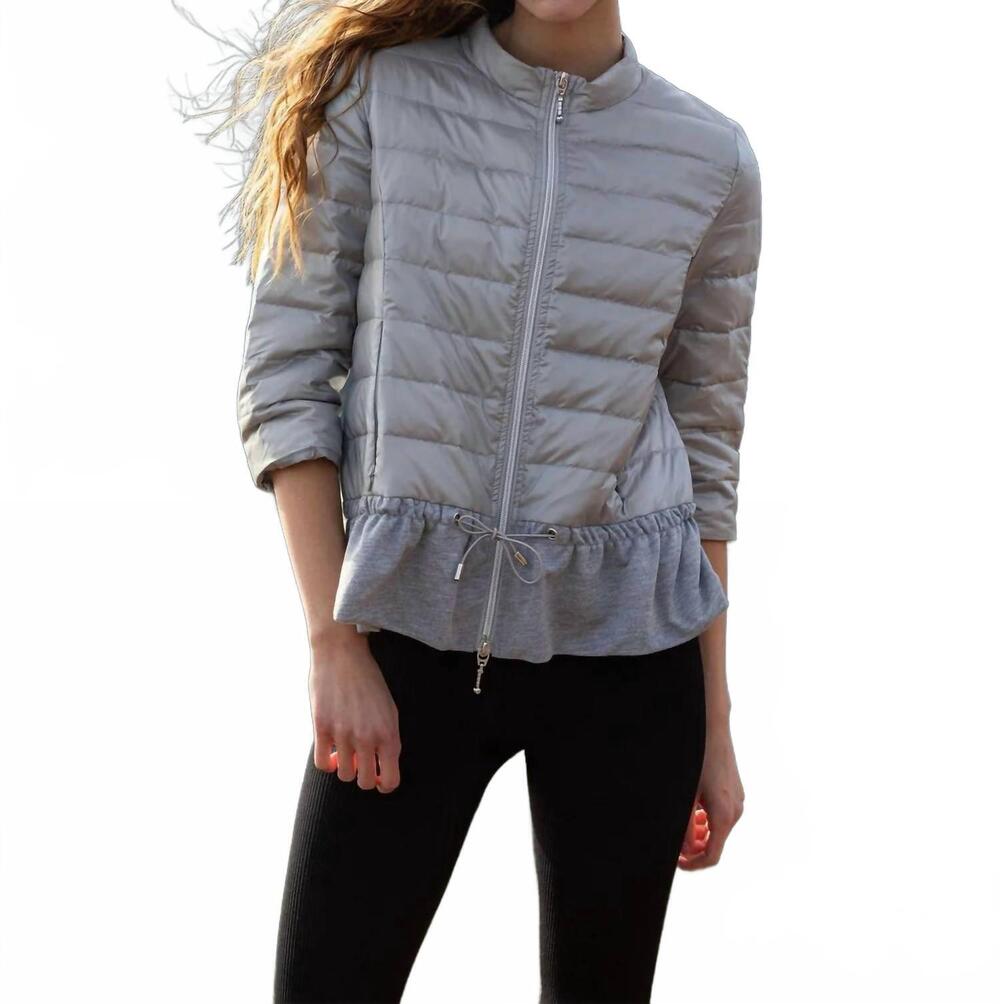 NEW ANORAK duck down jacket in gray